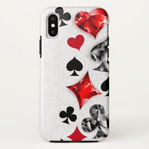 Case-Mate iPhone Case Joueur de poker Joueur de cartes de jouer costumes