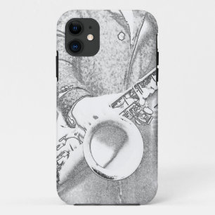 Coque Case-Mate Pour iPhone joueur de saxophone