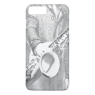 Coque Case-Mate Pour iPhone joueur de saxophone