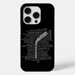 Coque iPhone 15 Pro Joueurs de hockey et lang