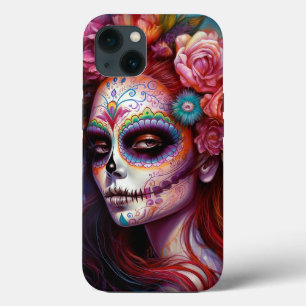 Case-Mate iPhone Case Jour De La Fille Du Crâne Sucre Des Morts