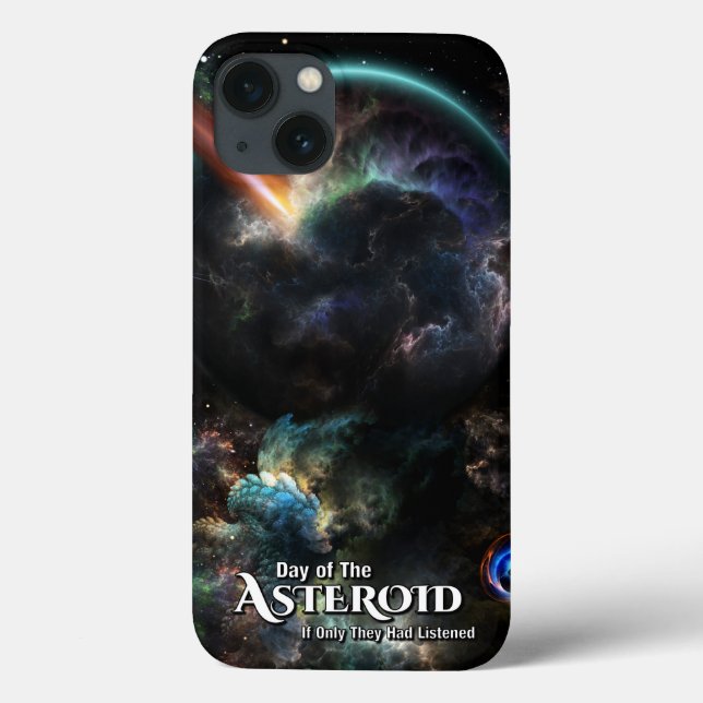 Coques Case-Mate iPhone Jour De L'Art Fractal SciFi Astéroïde (Verso)