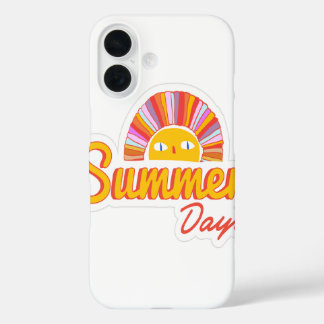 Coques iPhone 16 Jour d'été 