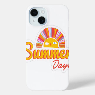 Coque Pour iPhone 15 Jour d'été 
