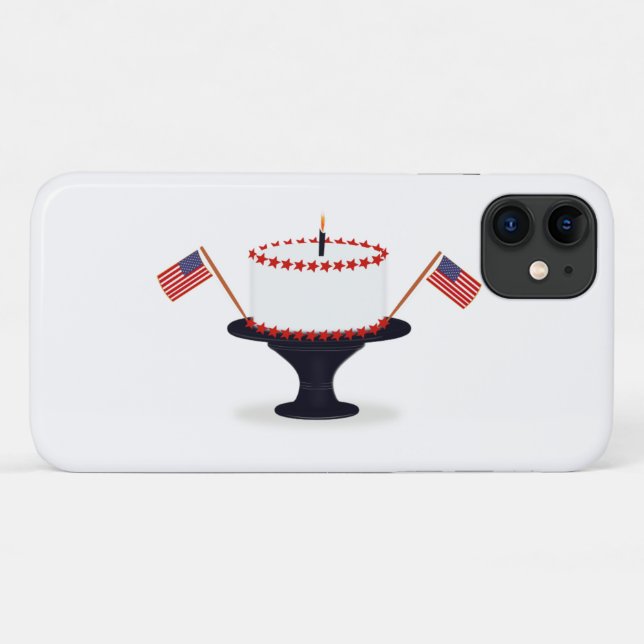 Coques Case-Mate iPhone Jour férié du 4 juillet (Dos (Horizontal))