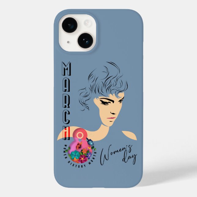 Coques Case-Mate iPhone Journée internationale des femmes | (Verso)