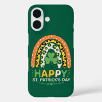 Joyeuse Fête de la Saint-Patrick Mignon Léopard Ar