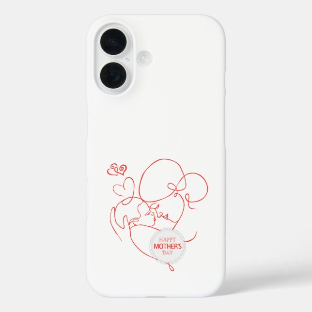 Coques Case-Mate iPhone Joyeuse Fête des Mères (Verso)