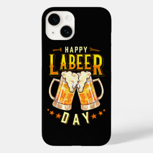 Coque Pour iPhone 14 Joyeuse Fête du Travail Bière Drôle