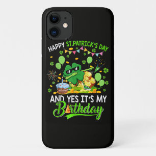 Case-Mate iPhone Case Joyeuse St Patrick et shamrock de mon anniversaire