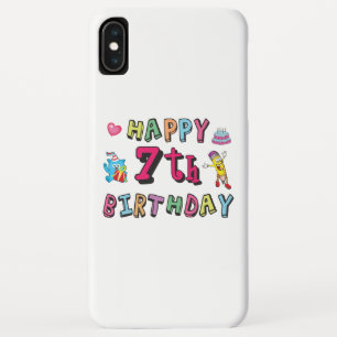 Case-Mate iPhone Case Joyeux 7ème anniversaire. 7 ans.