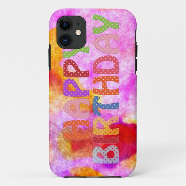 Coques Case-Mate iPhone Joyeux anniversaire (Dos)
