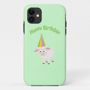 Coque Case-Mate Pour iPhone Joyeux anniversaire agneau