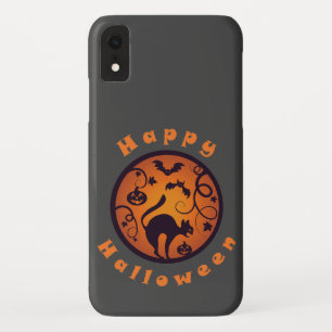 Case-Mate iPhone Case Joyeux Halloween lanterne chat noir araignées et c