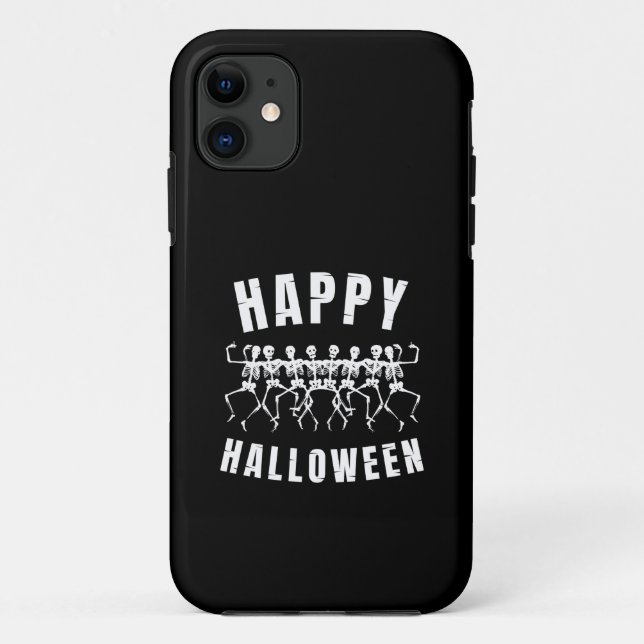 COQUES Case-Mate iPhone JOYEUX HALLOWEEN SQUELETTES DANSEURS (Dos)