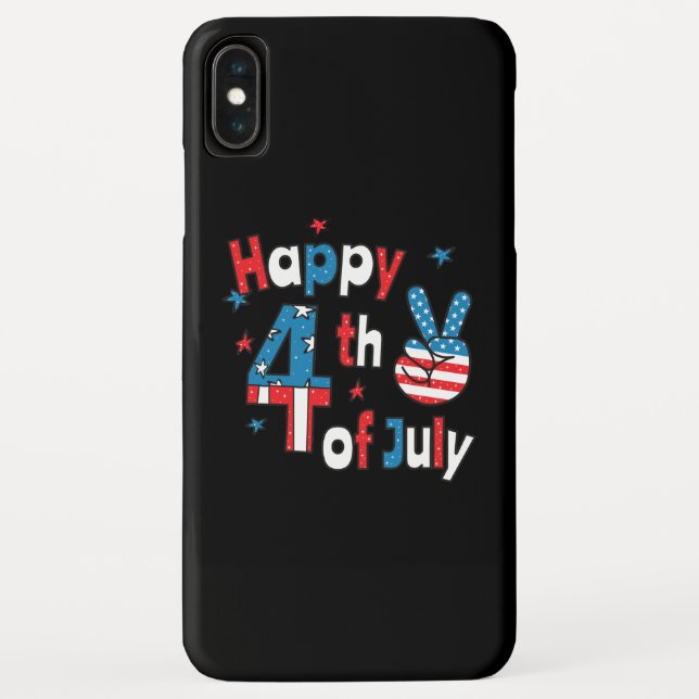 Coques Case-Mate iPhone Joyeux Jour de l'Indépendance 4 juillet (Dos)
