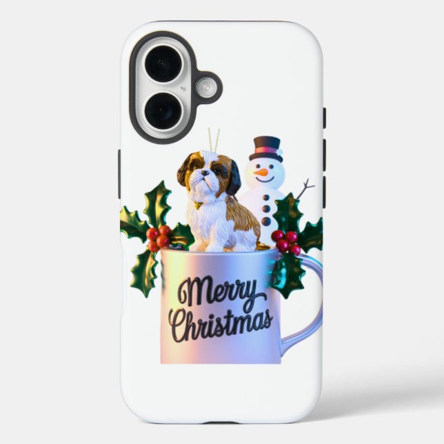 Coques Case-Mate iPhone Joyeux Noël (Verso)