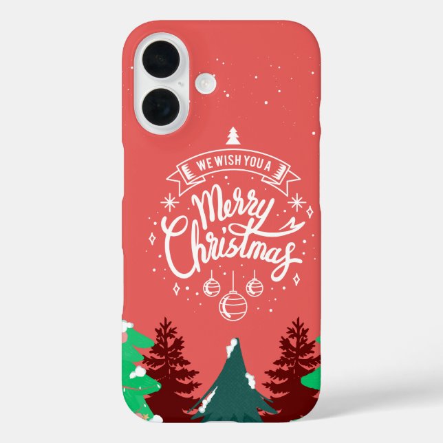 Coques Case-Mate iPhone Joyeux Noël (Verso)