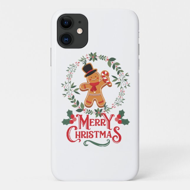 Coques Case-Mate iPhone Joyeux Noël (Dos)