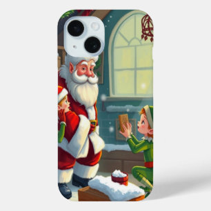 Coque Pour iPhone 15 Joyeux Noël