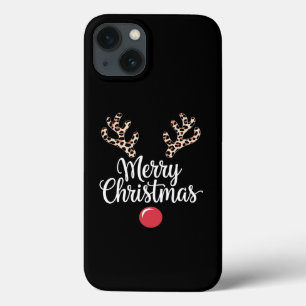 Case-Mate iPhone Case Joyeux Noël Reindeer Noël Famille Cadeau