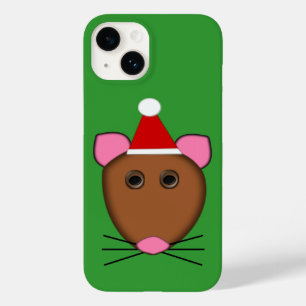 Coque Pour iPhone 14 Joyeux Noël Souris
