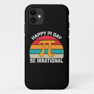 Case-Mate iPhone Case Joyeux Pi Day Soyez Irrationnel Funny Math Vintage