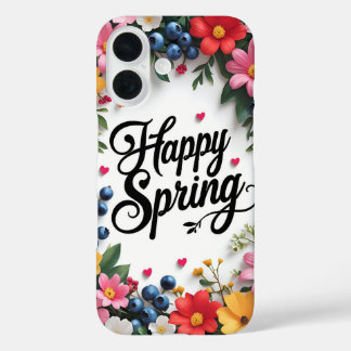 Coques iPhone 16 Joyeux Printemps