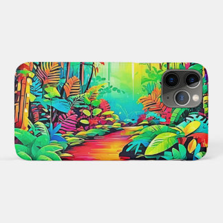 Case-Mate iPhone Case Jungle arc-en-ciel : rêve vif