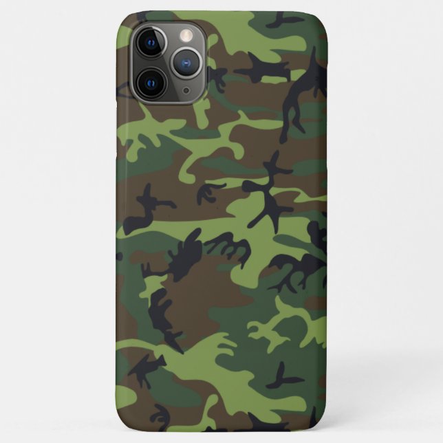 Coques Case-Mate iPhone Jungle Camo vert (Dos)