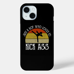 Coque Pour iPhone 15 Juste Un Garçon Qui Aime Donner Des Coups