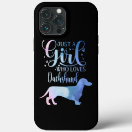 Case-Mate iPhone Case Juste Une Fille Qui Aime Dachshund Amoureux des ch