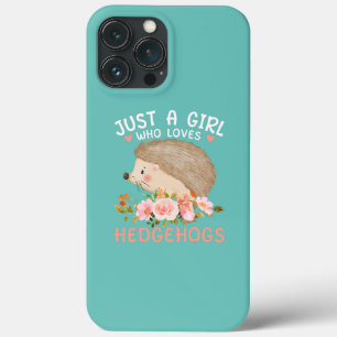 Case-Mate iPhone Case Juste une fille qui aime hérisson mignon hérisson