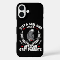 Juste une fille qui aime les perroquets gris afric