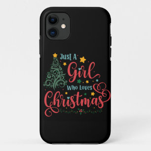 Case-Mate iPhone Case Juste une fille qui aime Noël Coque-Mate iPhone C
