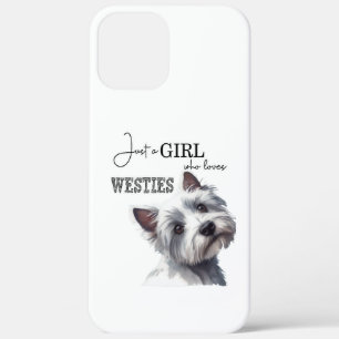 Case-Mate iPhone Case Juste une fille qui aime Westies mignonne Westie A