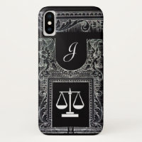 JUSTICE BUREAU JURIDIQUE, PROCUREUR Monogramme Noi