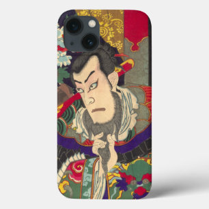 iPhone 13 Case Kabuki samouraï japonais Chikanobu