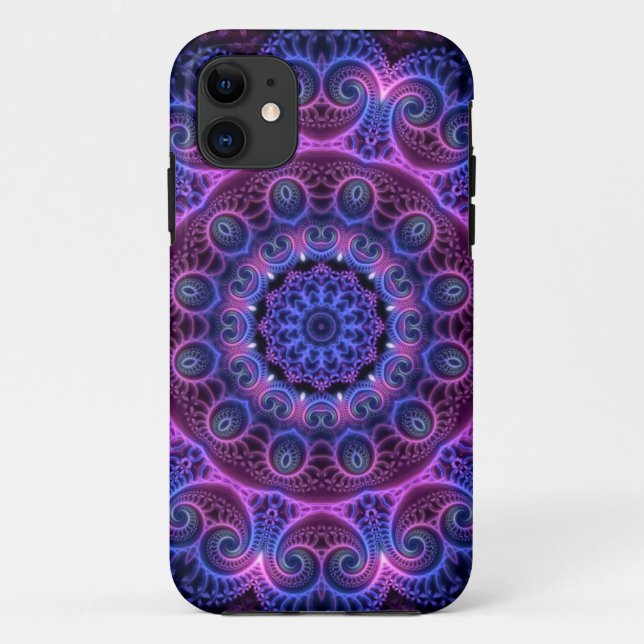 Coques Case-Mate iPhone Kaleidoscope Apophyse Coeurs Mandala (Dos)