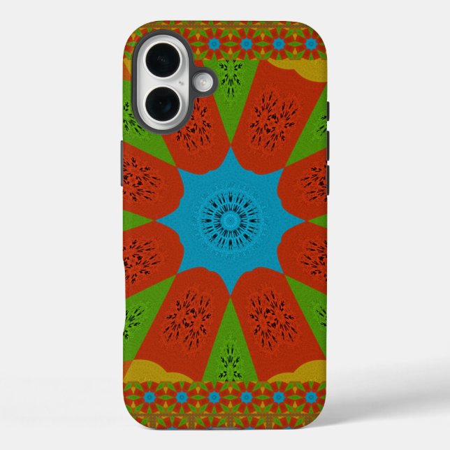 Coques Case-Mate iPhone Kaleidoscope Bloom Une Vibrante couleur d'impressi (Verso)