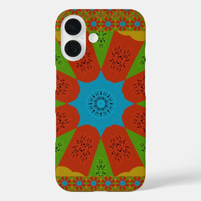 Coques Case-Mate iPhone Kaleidoscope Bloom Une Vibrante couleur d'impressi (Verso)