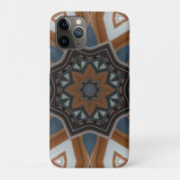 Kaleidoscope étoile marron