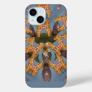 Coque Pour iPhone 15 Kaleidoscope Giraffe Mandala : Safari Art Abstrait