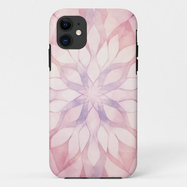 Coques Case-Mate iPhone Kaleidoscope rose (Dos)
