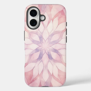 Coques iPhone 16 Kaleidoscope rose