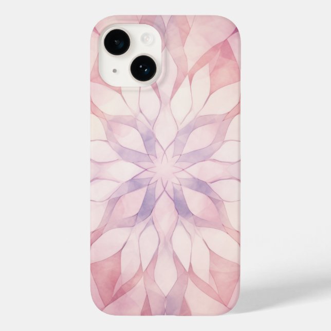 Coques Case-Mate iPhone Kaleidoscope rose (Verso)
