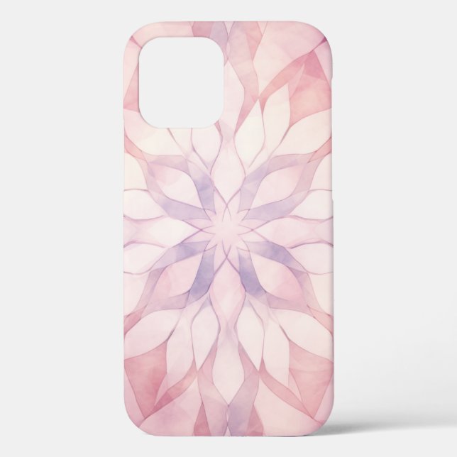 Coques Case-Mate iPhone Kaleidoscope rose (Verso)