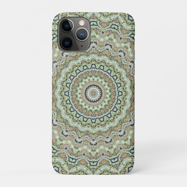 Coques Case-Mate iPhone Kaleidoscope vert (Dos)