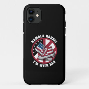 Case-Mate iPhone Case Kamala Harris Je suis avec Elle Converse Patriotiq