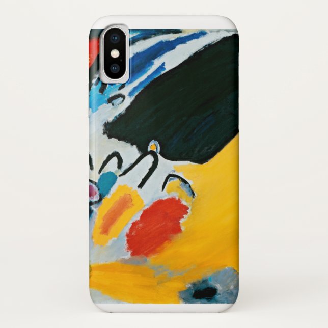 Coques Case-Mate iPhone Kandinski Impression III Concert Peinture Abstrait (Dos)